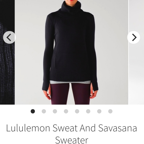 lululemon athletica Sweaters - Lululemon Sweet And Savasana Pullover. Like New / Never Worn